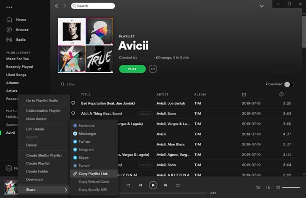 Spotify Stress Free Playlist